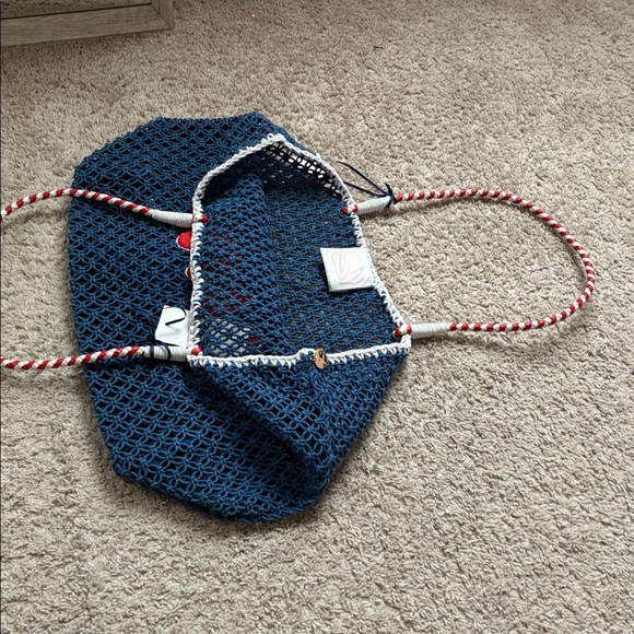 Clare V L'Été Blur Crochet Ciao Tote - Picture 8 of 10